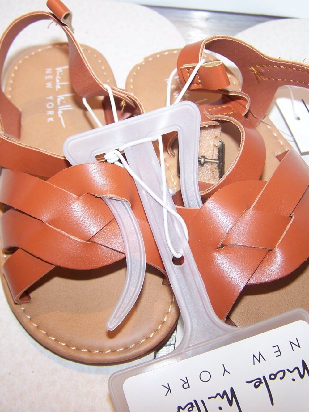 Nicole Miller NWT Girl's Sandals Sz 9